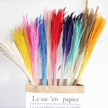 

40pcs/lot Artificial Natural Dried Flowers Bouquet for Wedding Party Decor DIY Craft Scrapbook Home Hotel Decoration Hot