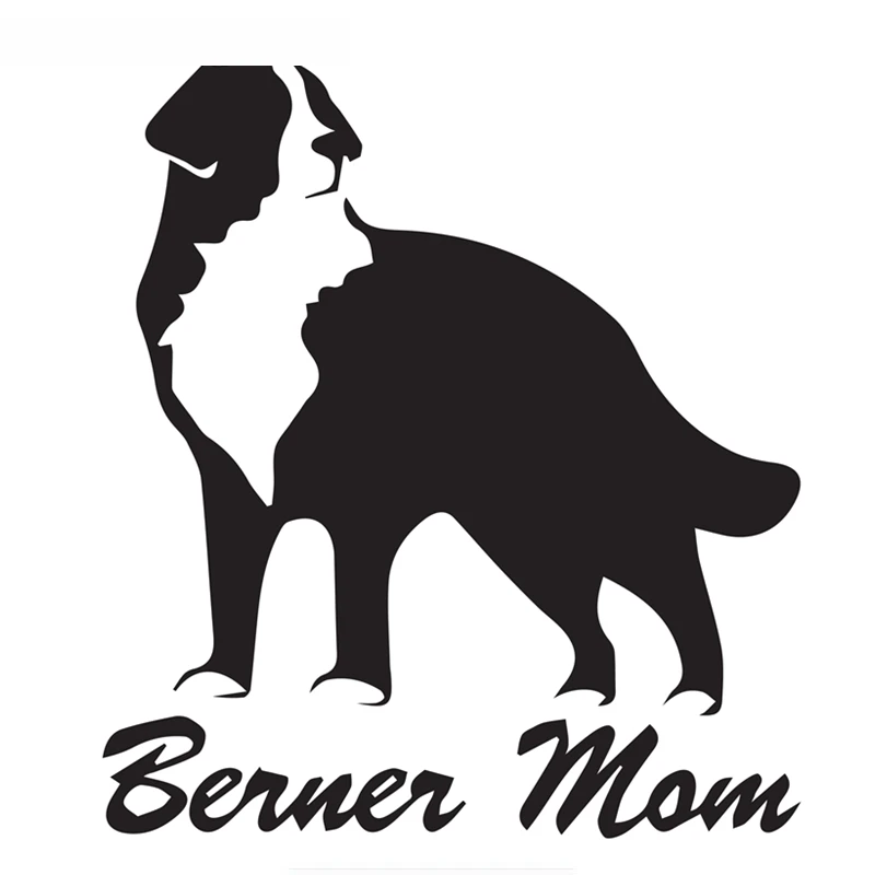 

SZWL Berner Mom Bernese Mountain Dog Car Sticker Auto Windscreen Vinyl Decals Accessories Sticker Waterproof Decal,16cm*15cm