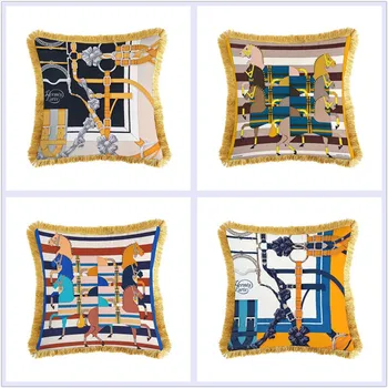 

45x45cm Cartoons Sofa Pillowcase Pink Cushion Cover Throw Pillow Case Home Sofa Bed Chair Decoration 17.72x 17.72inch