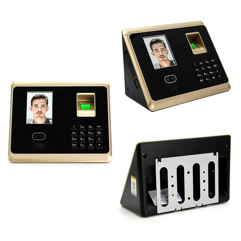 Устройство для считывания отпечатков пальцев, система контроля доступа к отпечаткам пальцев лица с 2,8 дюймовым ЖК-экраном (штепсельная