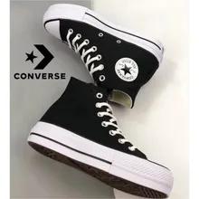 converse negras plataforma aliexpress Big sale - OFF 77%