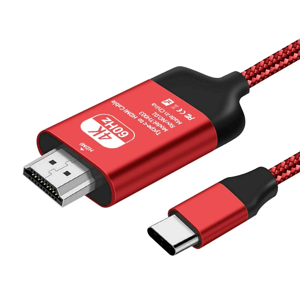 Usb type C к HDMI кабель адаптер HD tv AV ТВ кабель адаптер конвертер для samsung Galaxy S9 S10 Note 9 MacBook