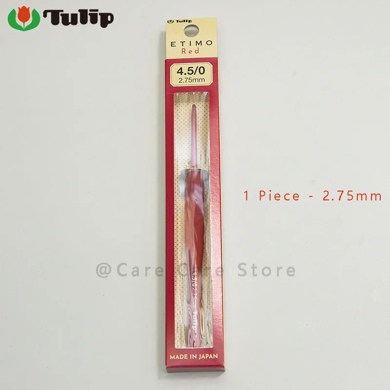 1 PieceTulip Red Crochet Needle With Free Shipping Tulip Crochet Hooks Set Crochet Tulip Needle Knitting Needles Set Tulip Etimo 