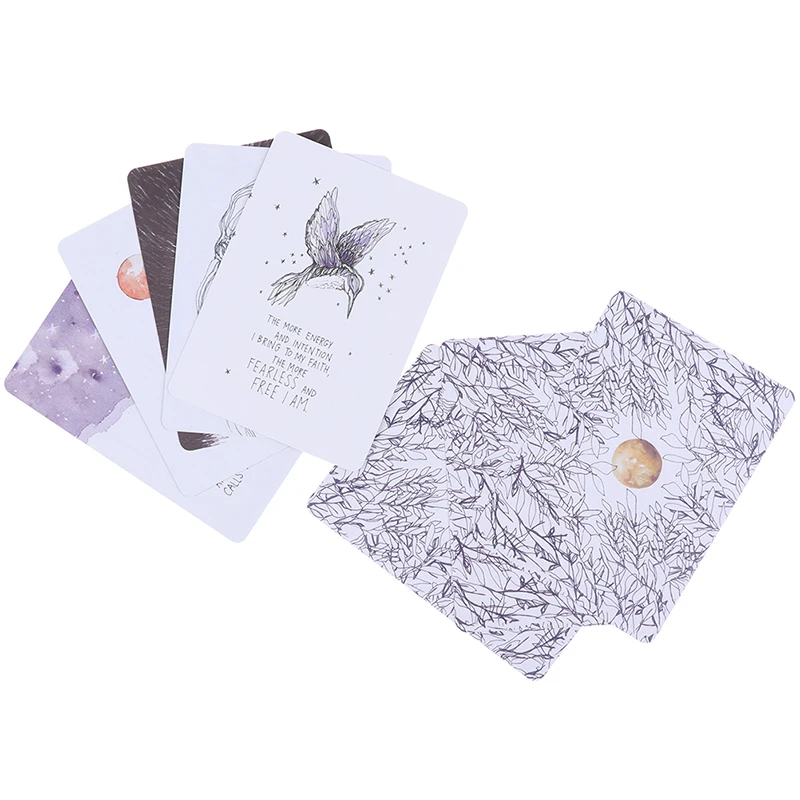 52 cards/set Full English Universe Oracle Cards Deck Mysterious Tarot Cards Guidance Divination Fate Board Classic Game God Card