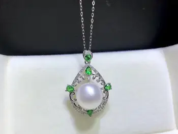 

New 925 Sterling Silver Pendant Setting Mounting Findings and Component for Oyster Akoya Edison Pearls Corals Jade Stones Beads