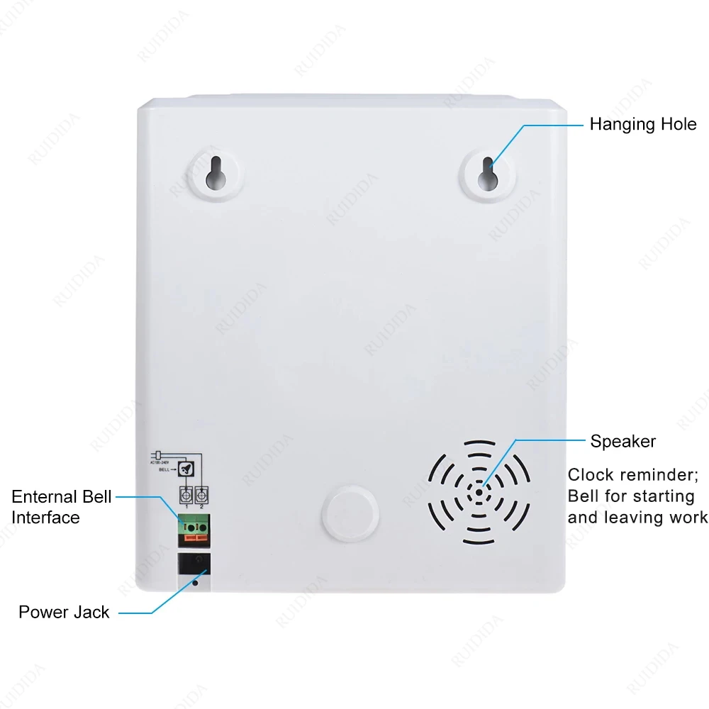 Electronic Time Recorder Employee Time Recording Attendance Machine Clock Recorder Attendance Card attendance machine