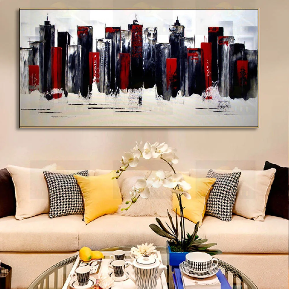 handmade oil painting on canvas modern 100%  Best Art Abstract oil painting original  directly from artist XD1-331C (6)