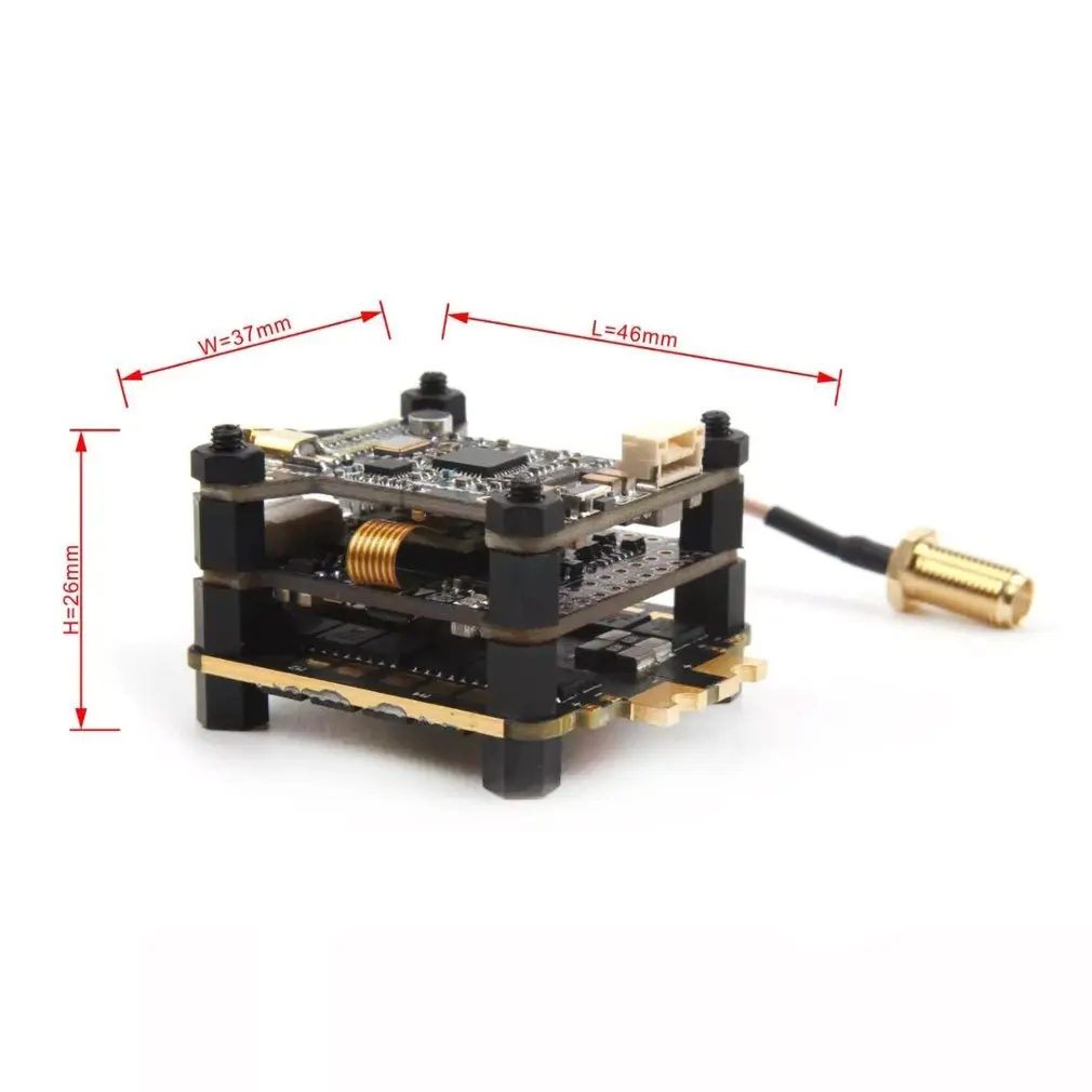 Holybro Kakute F4 V2 Контроллер полета Tekko32 F3 4 в1 40A 3-6S Blheli_32 бесщеточный ESC стек комбо набор для радиоуправляемого дрона