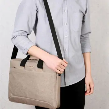 

Laptop Bag 14 15 Inch Briefcase Expandable Computer Shoulder Bag Waterproof Carrying Case Handbag for Men Women Business