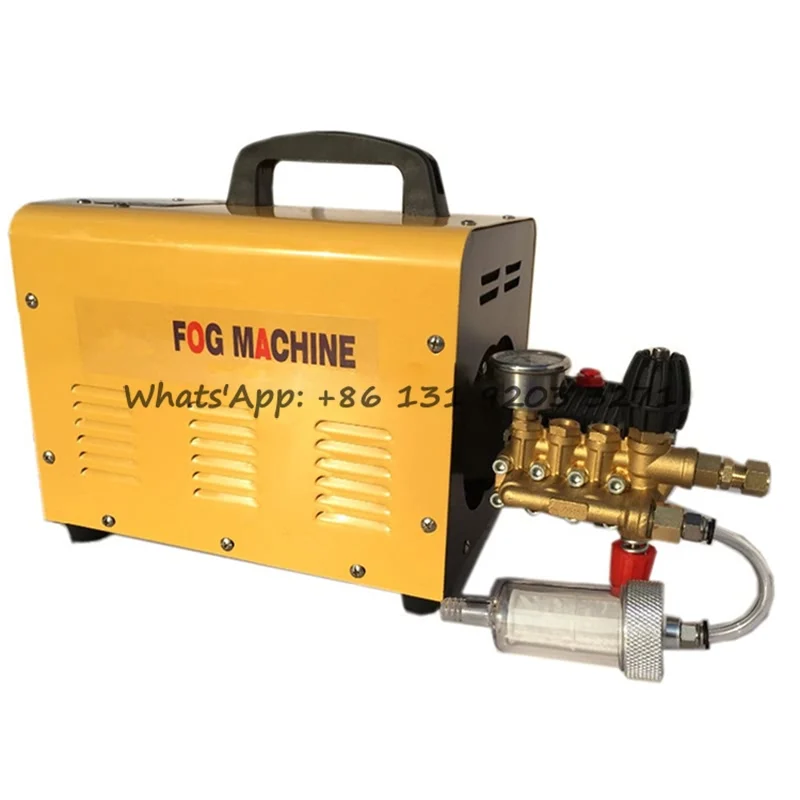 

5L/min Outdoor Cooling System Mushroom Misting Machine 4L/min High Pressure Mist Pump Water Fog Machine for Greenhouses