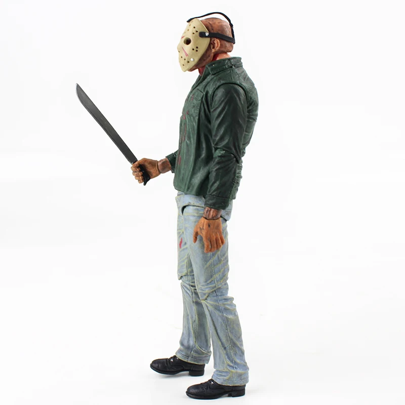 NECA Friday 13 часть 3 3D Джейсон Вурхиз фигурка Коллекционная модель игрушки новое измерение в терроре Джейсон Статуэтка из ПВХ