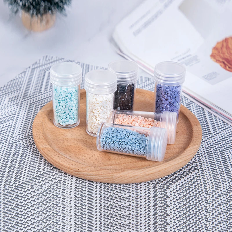 60 Bottles Diamond Painting Accessories Tool Container Storage Box Carry Case Holder Hand Bag Zipper Design Shockproof Durable