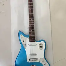 Гитара Новое поступление гитара Jaguar модель Электрогитара в Matel Blue 190730