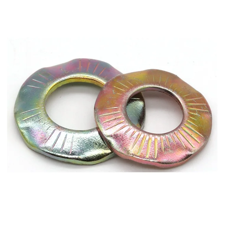 Color zinc with claw washer grounding washer pattern butterfly washer knurled butterfly spring pattern gasket 4 5 6 8 10 12