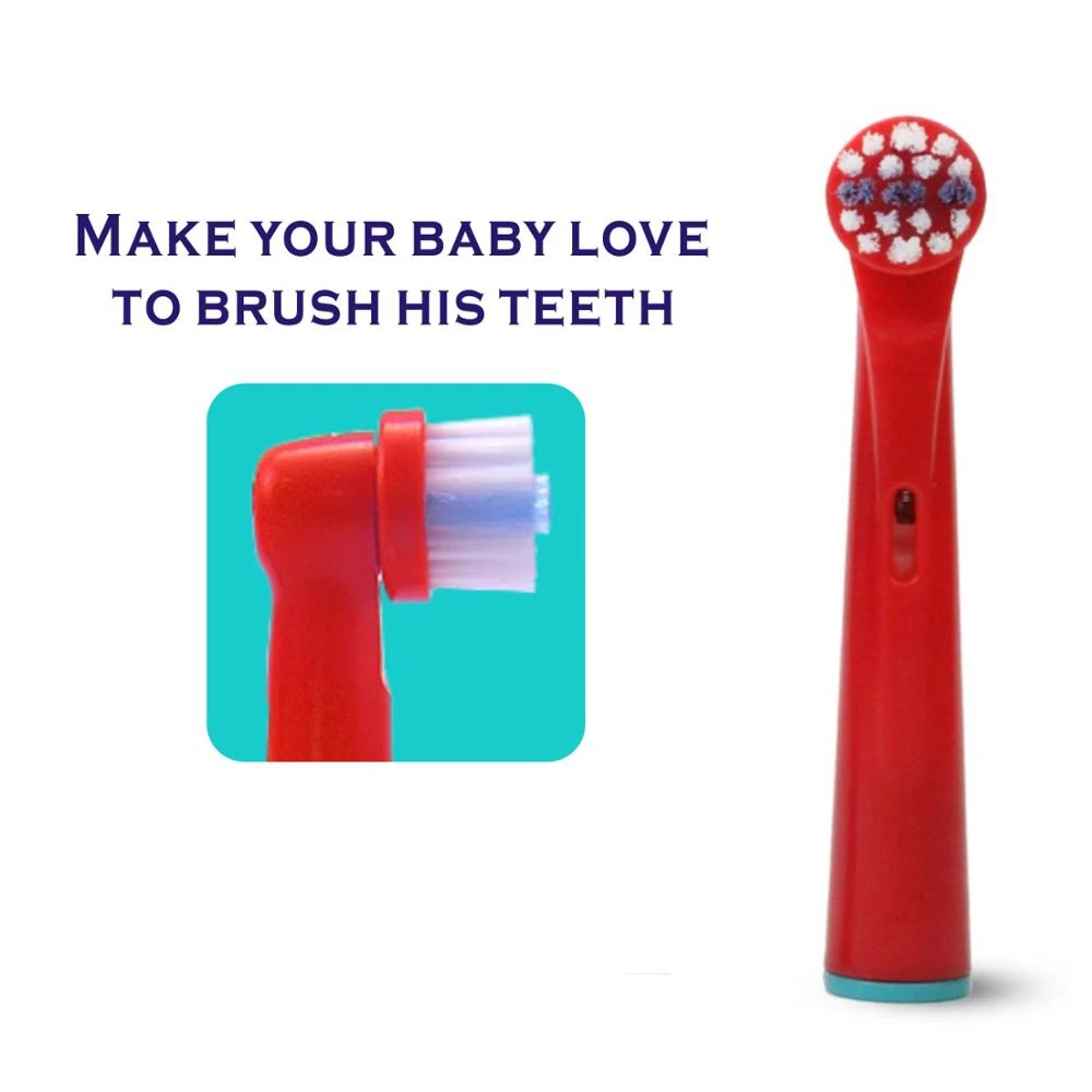 4 шт. сменные детские зубные щетки для Oral B электрическая зубная щетка EB 10A Pro Health