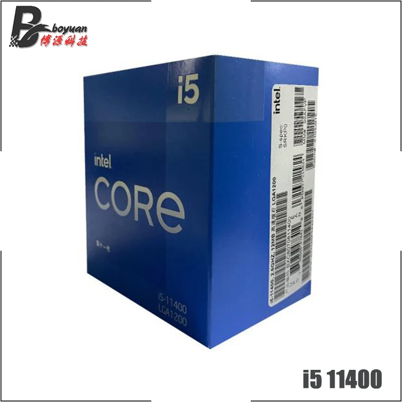 Intel Core I5-11400 I5 11400 2.6 Ghz Six-core Twelve-thread Cpu