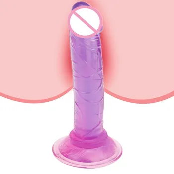 Realistic Dildo vibrator for women Female masturbation dildo sex toys for woman men Anal toys Anal Masturbator Adult Sex toys 1