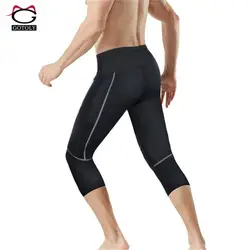Gotoly Корректирующее белье для мужчин с высокой талией для тренировок, неопреновые снижающие штаны, Корректирующее белье, облегающие