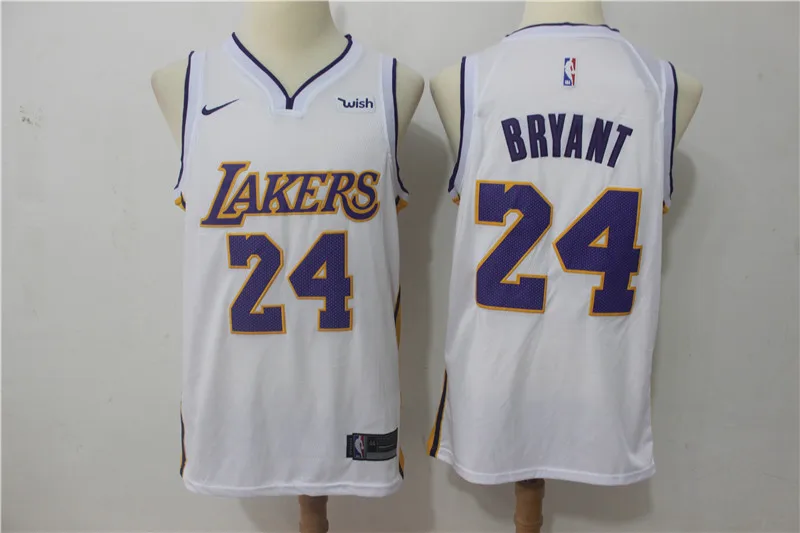 for men А+++ Качественная мужская футболка для взрослых Лос-Анжелес#24 Bryant#8 Kobe - Цвет: for men
