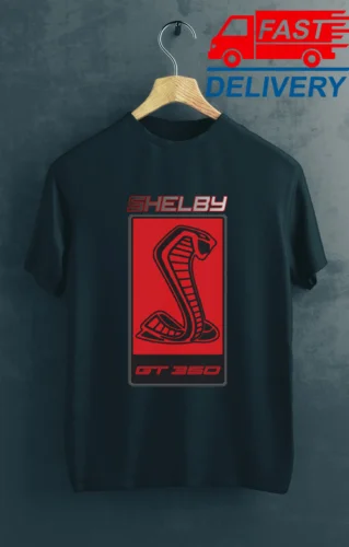 Mustang Gt350 футболка Shelby Кобра Логотип Супер Змея эмблема Teeshirt мышечная машина |
