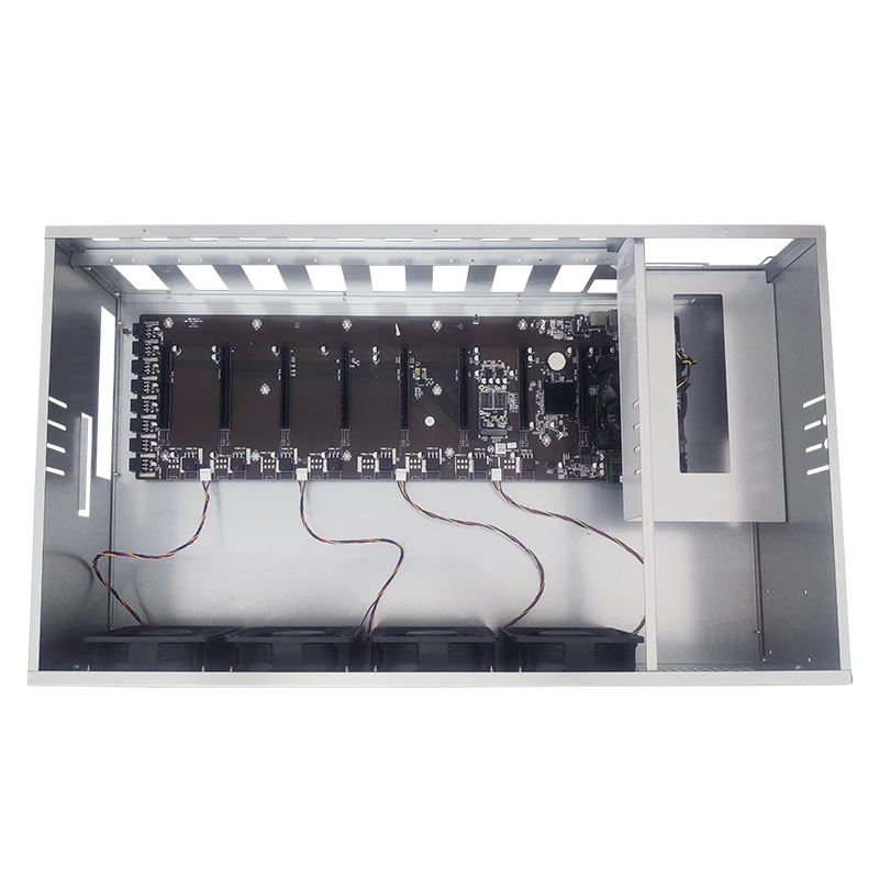 More than eight 8 card into the registration system platform graphics mute desktop motherboard chassis | Компьютеры и офис
