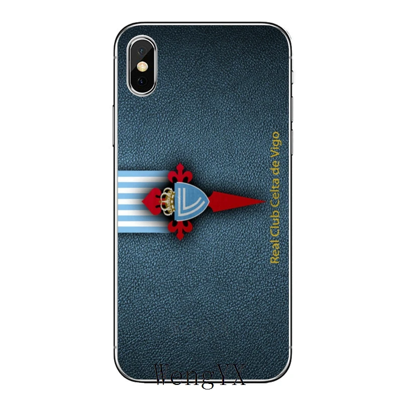 Для iPhone XR X XS Max 8 7 6s 6 plus SE 5s 5c 5 iPod Touch испанский футбольный клуб celta de vigo аксессуары чехол для телефона - Цвет: celta-de-vigo-A-02