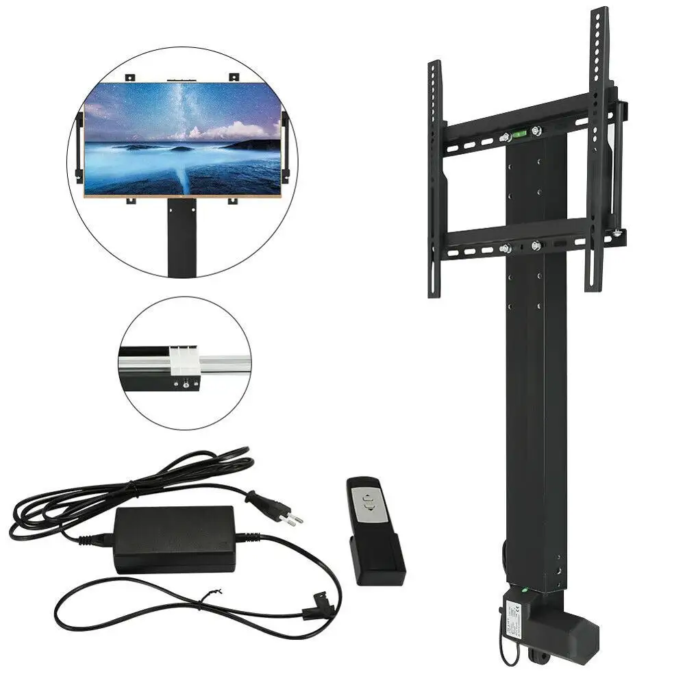 700mm Automatic Plasma/LCD Motorised TV Lift with Mount Bracket & wireless Controller for 26