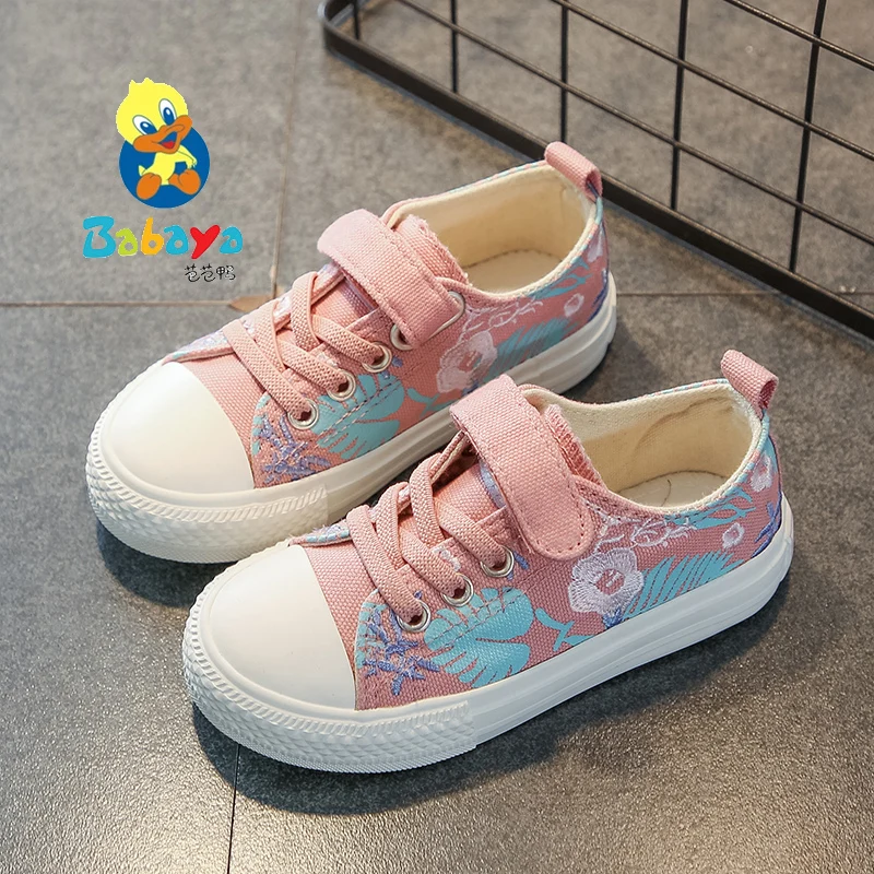 2019Spring Kids Canvas Shoes Toddler 