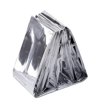 

Emergency survival blanket (5 pieces) retains body heat, Mylar waterproof cover, suitable for trekking, first aid kit