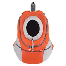 Переносная сумка-переноска на молнии для кошек и собак, устойчивый к царапинам рюкзак с дышащей сеткой для путешествий на шнурке