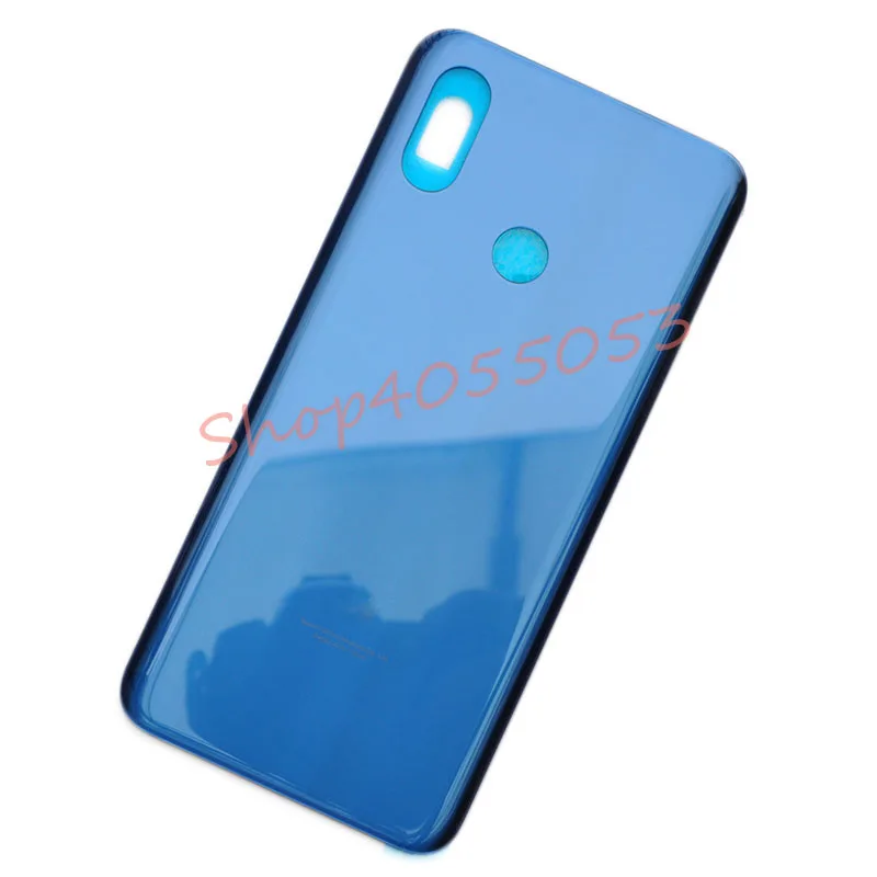 Для Xiaomi 8 mi8 Крышка батарейного отсека задняя стеклянная крышка задняя дверь чехол с логотипом с наклейкой