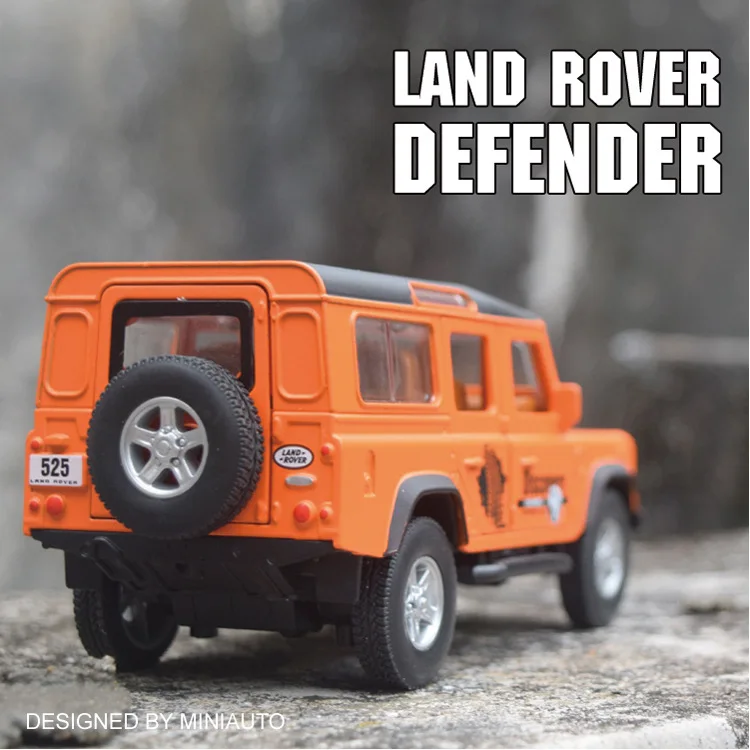 1:32 Высокая Имитация Land Defender Jeep мальчик детская модельная игрушка сплав звук и свет оттяните назад