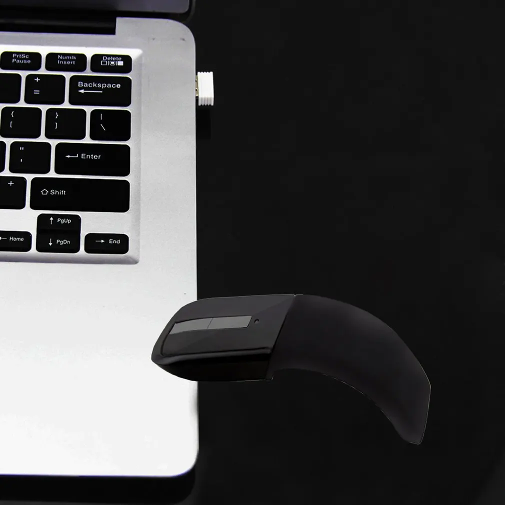 Bluetooth Folding Mouse For Microsoft Arc Touch 2 Generation Bluetooth Mouse Foldable For Arc Touch USB 2.4G Wireless Mice
