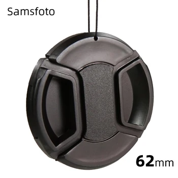 

62mm Snap-On Front Lens Cap/Cover Compatible with Canon, Nikon, Sony, Pentax, Tamron all DSLR Lenses