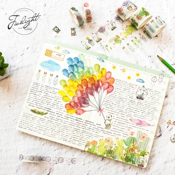 

Cartoon love life Washi Tape DIY Decorative Scrapbooking planner masking tape adhesive tape kawaii stationery 1.5/3cm*8m