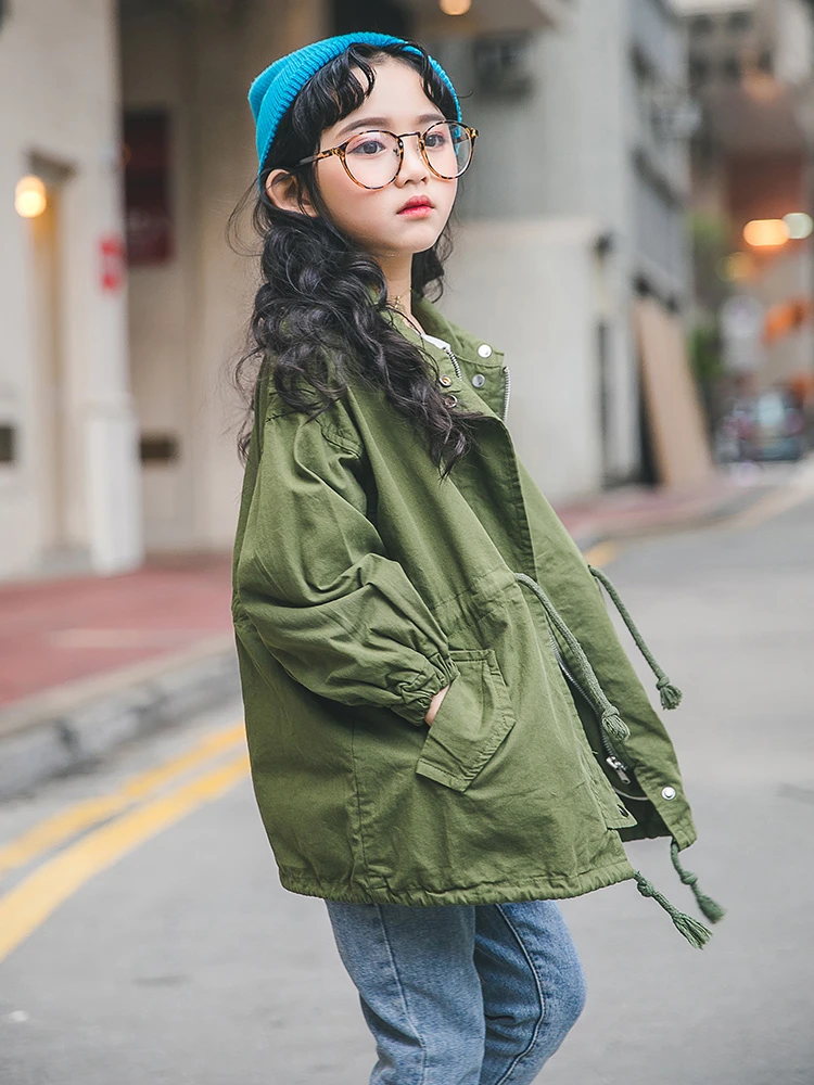 little girls long coats