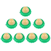 8 pçs gato catnip bola capa de poeira redonda seguro catnip lanche lamber doces vitamina pudim catnip pirulito para gato gatinho ragdoll