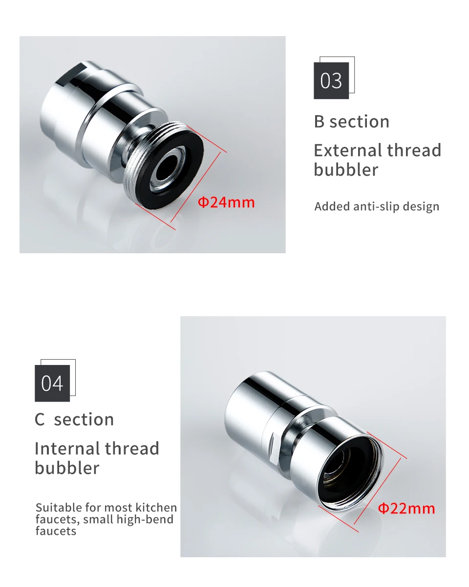 com para economia de fluxo acessórios para borbulhador