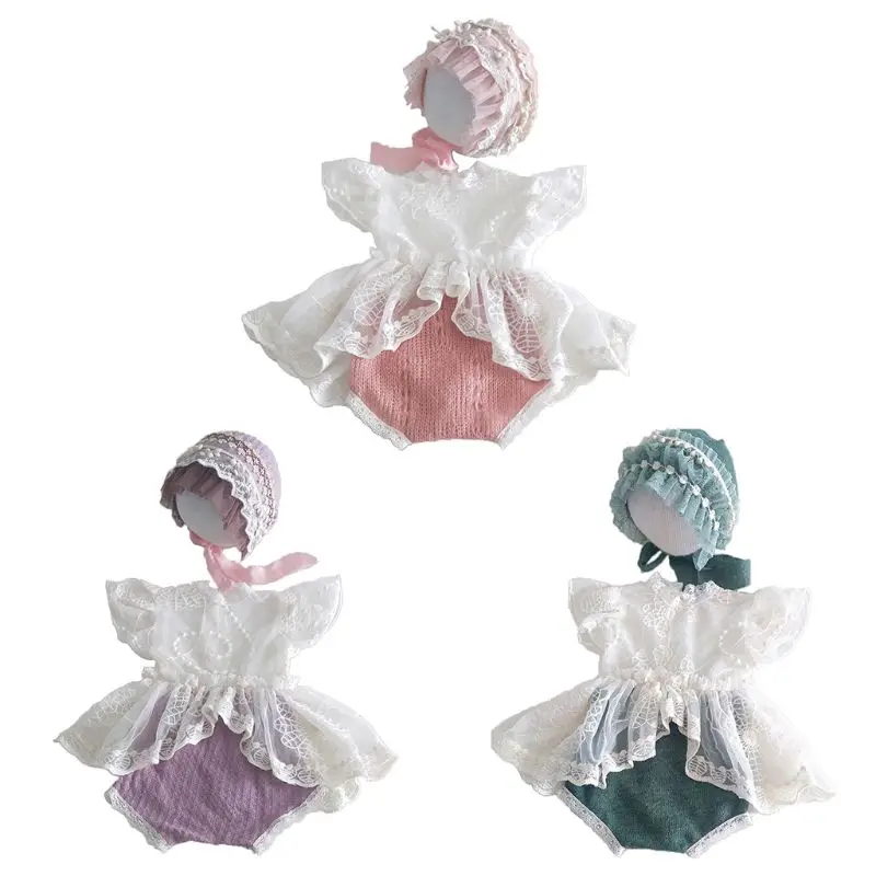 3 шт./компл. реквизит для фотосъемки новорожденных детская шапочка брюки комплект