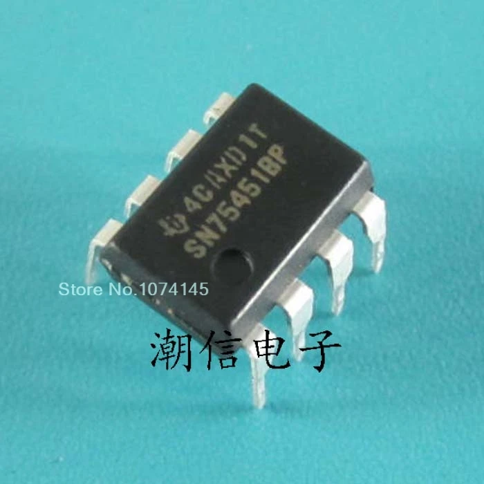 10pcs/lot SN75451BP DIP-8 |
