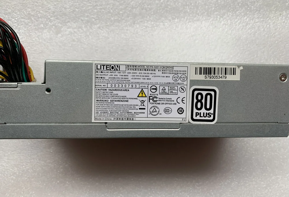 Питание адаптер для ноутбука Dell Dps-220Ub в Hu220Ns-00 Cpb09-D220A Ps-5221-06 Pe-5221-08 Cpb09-D220R Ps-5221-9 Ps-5221-6
