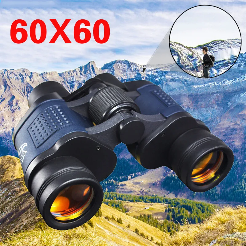 

60X60 Binoculars Telescope HD Professional For Outdoor Hunting Optical Binocular High Power HD Telescope 60X60 High Carity 3000M