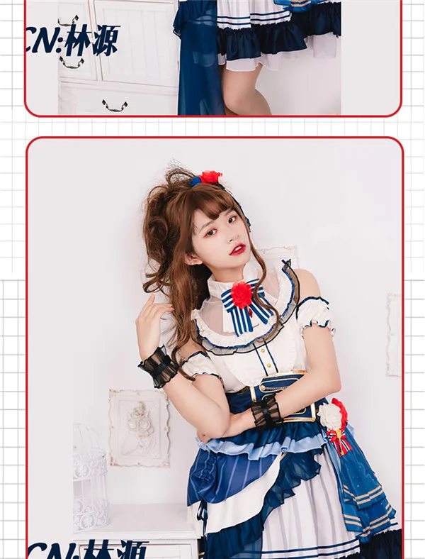 BanG Dream! девушка группа Roselia Imai Lisa платье Высокое качество Косплей Женская одежда