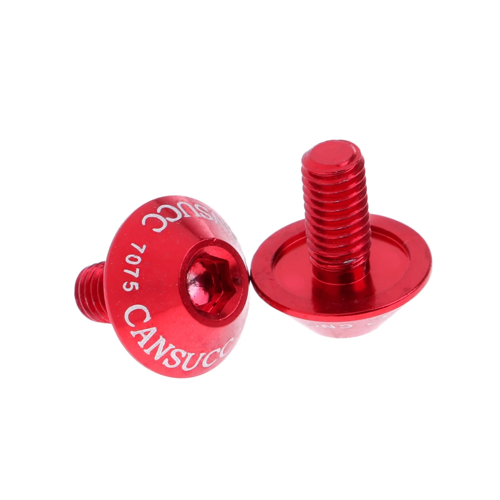 2 шт. болты M5x10mm винты с шестигранной головкой для горного велосипеда аксессуары для велоспорта