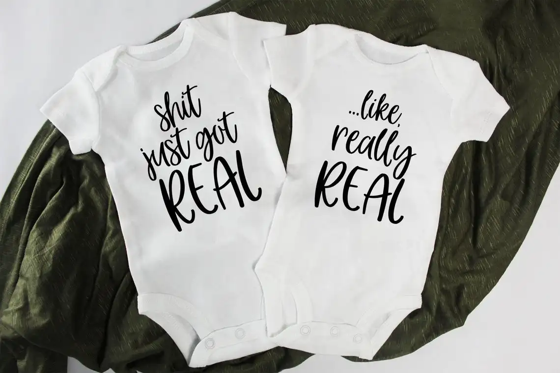 twin baby onesies