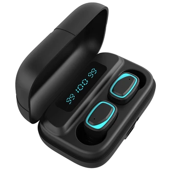 

KS01 TWS Bluetooth 5.0 Earphones Charging Box Wireless Headphone Stereo Sports Waterproof Earbuds Headsets