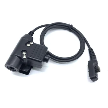 

Lot 1/2/3PCS Military Z Tactical Headset U94 PTT for Hytera HYT PD700 PD700G PD780 PD780GM PD782 PD785 PD788 PD982 PT580H Radio