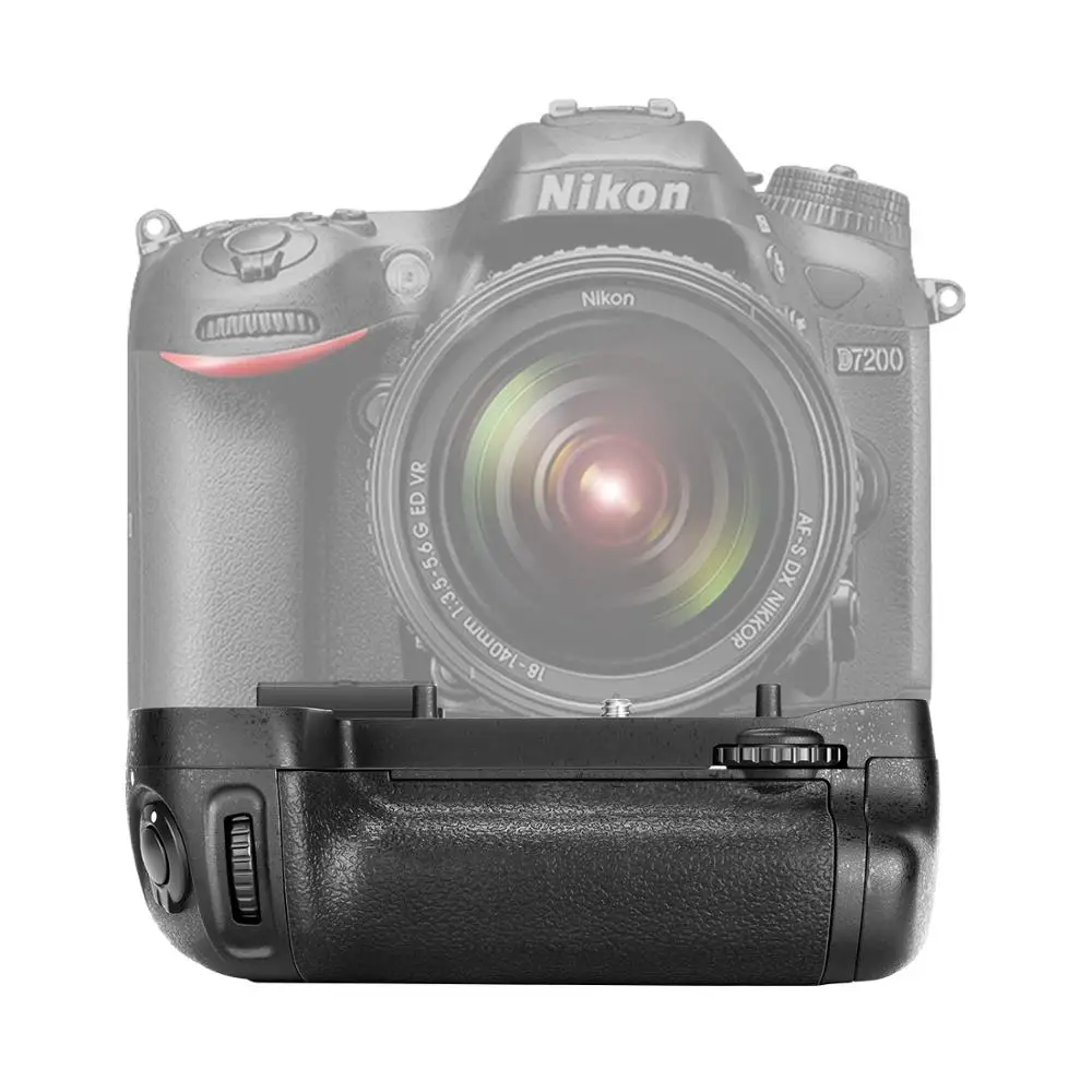 

Neewer Vertical Battery Grip Replacement for MB-D15 Works with EN-EL15 Battery/6Pcs AA Battery for Nikon D7100/D7200 DSLR Camera