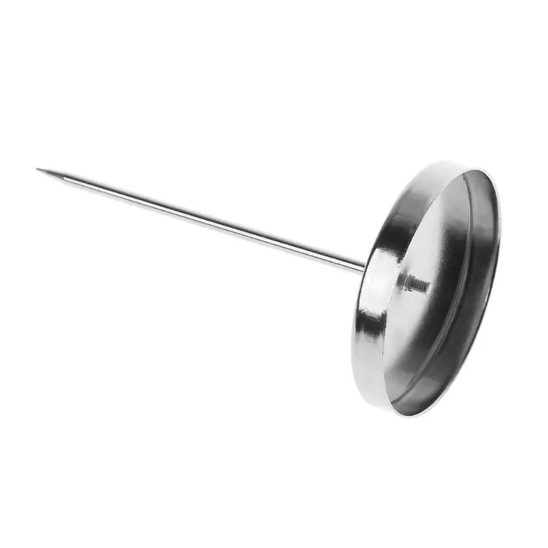 

Stainless Steel Straight Rod Paper Spear Memo Holder Spike Stick Bill Fork For Receipt Note 649A