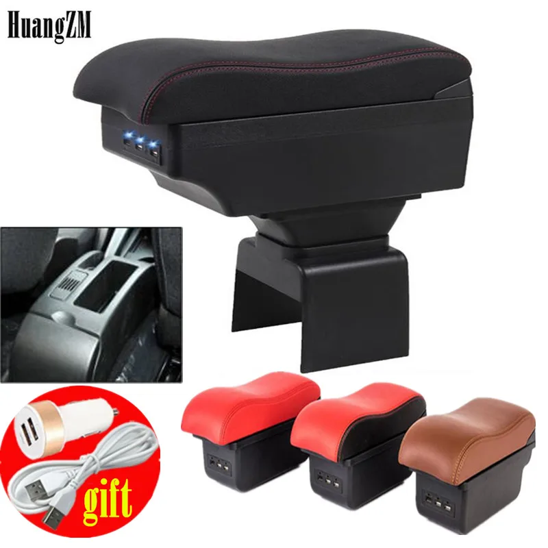 Storage Box Armrest For Peugeot 307 Arm Rest Center Centre Console Rotatable | Автомобили и мотоциклы